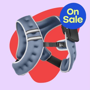 Massage device and supportive strap displayed with "On Sale" graphic. Massage device and supportive strap displayed with "On Sale" graphic.