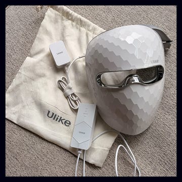 LED facial mask and accessories with Prime Day deal badge.