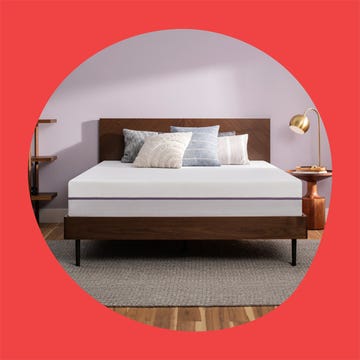 Comparison of two different styles of beds with differing mattresses and headboards.