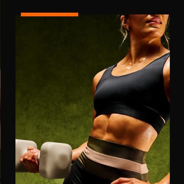 Three images of women engaging in various workouts against a green backdrop, showcasing strength and athleticism.