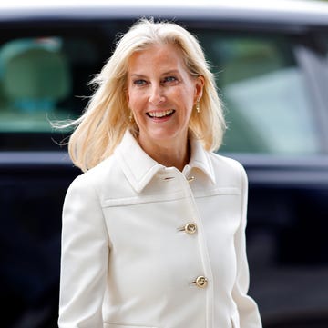 sophie duchess edinburgh deconstructed updo
