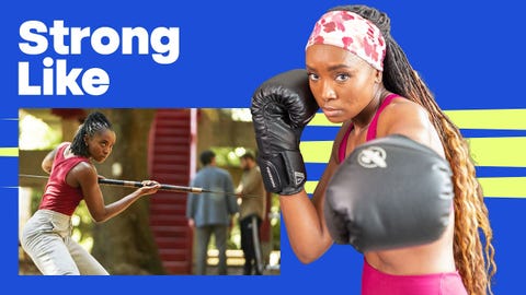 KiKi Layne’s No-Nonsense Boxing Workout