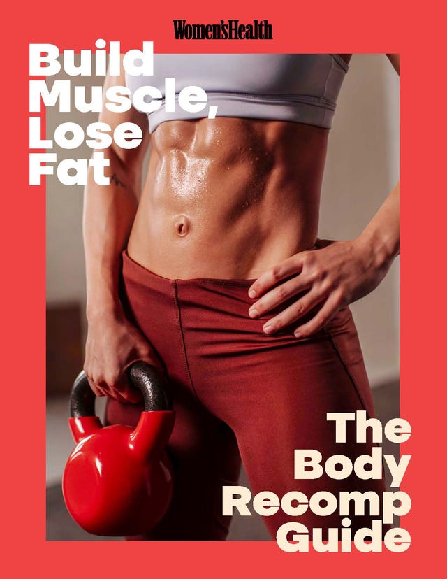 fitness guide cover featuring a fit individual holding a kettlebell fitness guide cover featuring a fit individual holding a kettlebell
