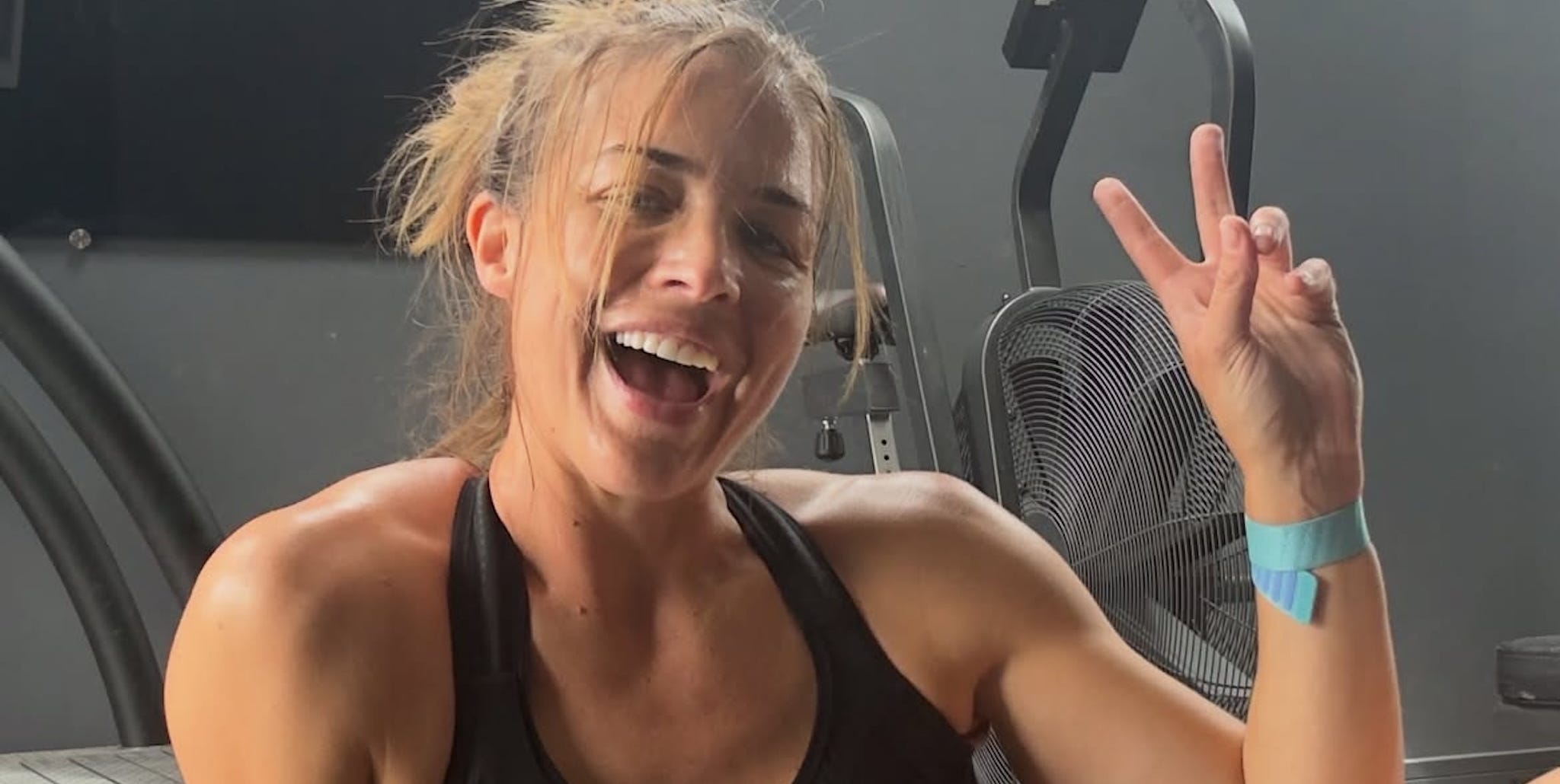 gemma atkinson skipping