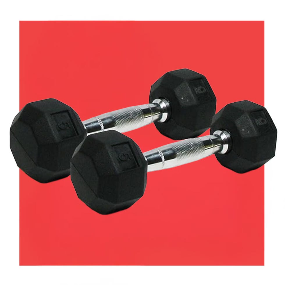 SPRI Deluxe Rubber Dumbbells