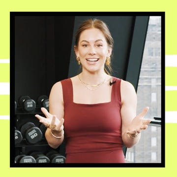 a woman demonstrating exercises a woman demonstrating exercises