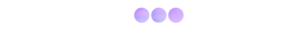 Three purple, overlapping ovals on a black background. Three purple, overlapping ovals on a black background.