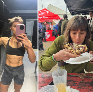 writer india paine enjoying pizza after giving up restrictive calorie tracking