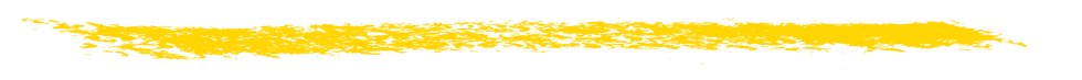 Wide yellow paintbrush stroke on a black background.