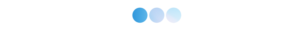 Three overlapping ovals in varying shades of blue and white on a black background. Three overlapping ovals in varying shades of blue and white on a black background.