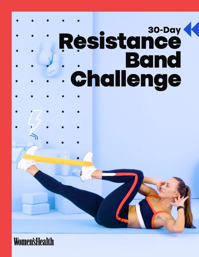 Women's Health 30-Day Resistance Band Challenge women's health 30 day resistance band challenge